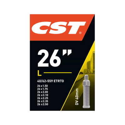 CST binnenband 26x1.75-1.90-2.30 ETRO 40 62-559, Válvula: Blitz Hollands 40 mm