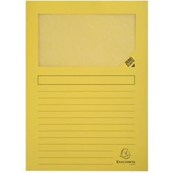 Cartella di smistamento exacomptaforever 50109e 31x22cm gialla