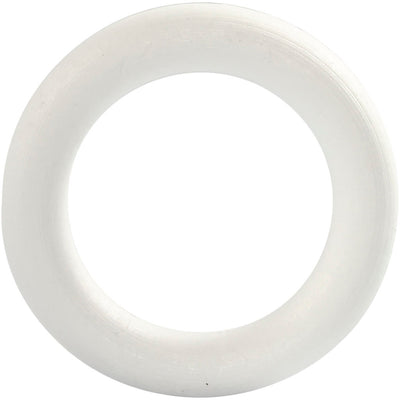 Anello Creative Company, misura 12 cm, spessore 20 mm, bianco, 1 pezzo