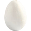 Huevos de empresa Creativ, h: 6 cm, blanco, 5 piezas 1 caja