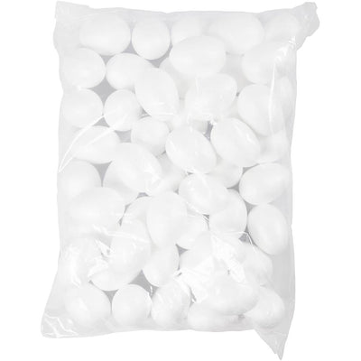 Uova Creative Company, h: 6 cm, bianco, 50 pezzi 1 scatola