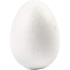 Huevos de empresa Creativ, h: 6 cm, blanco, 50 piezas 1 caja