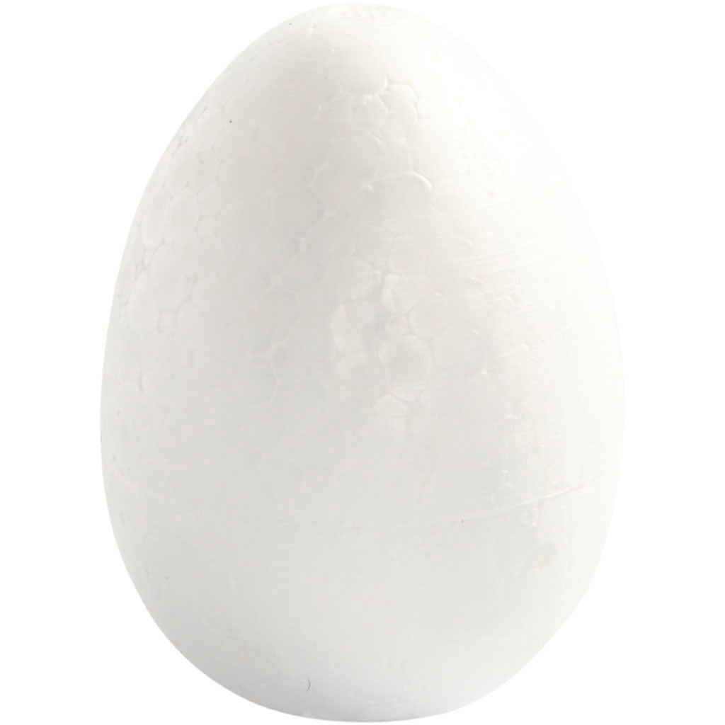 Uova Creative Company, h: 8 cm, bianco, 5 pezzi 1 scatola