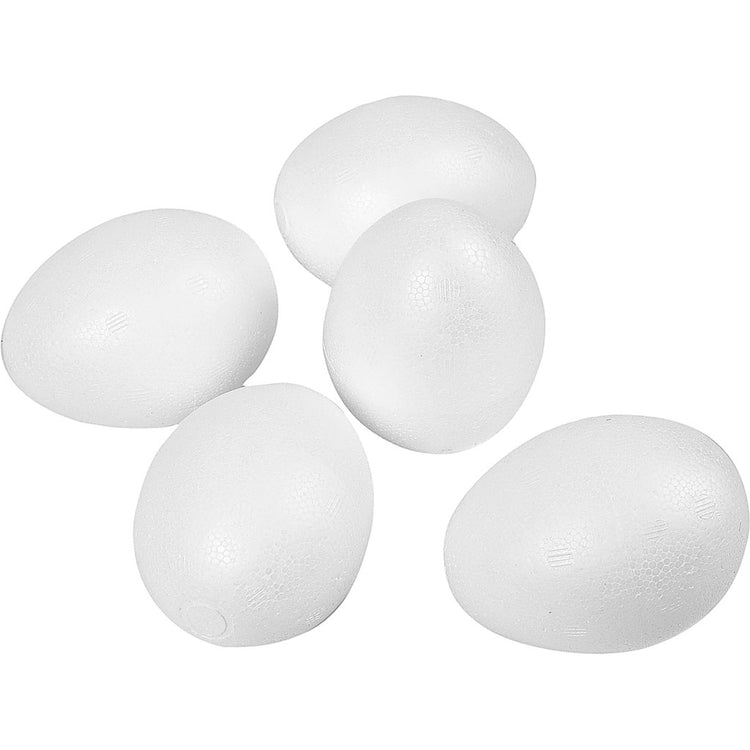 Uova Creative Company, h: 8 cm, bianco, 50 pezzi 1 scatola