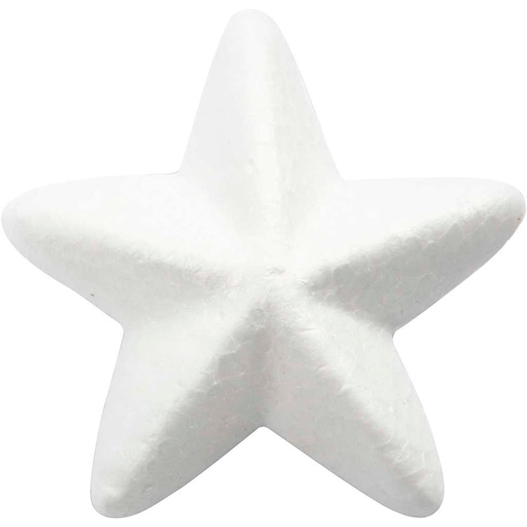 Stelle Creative Company, l: 6 cm, bianco, 50 pezzi 1 scatola