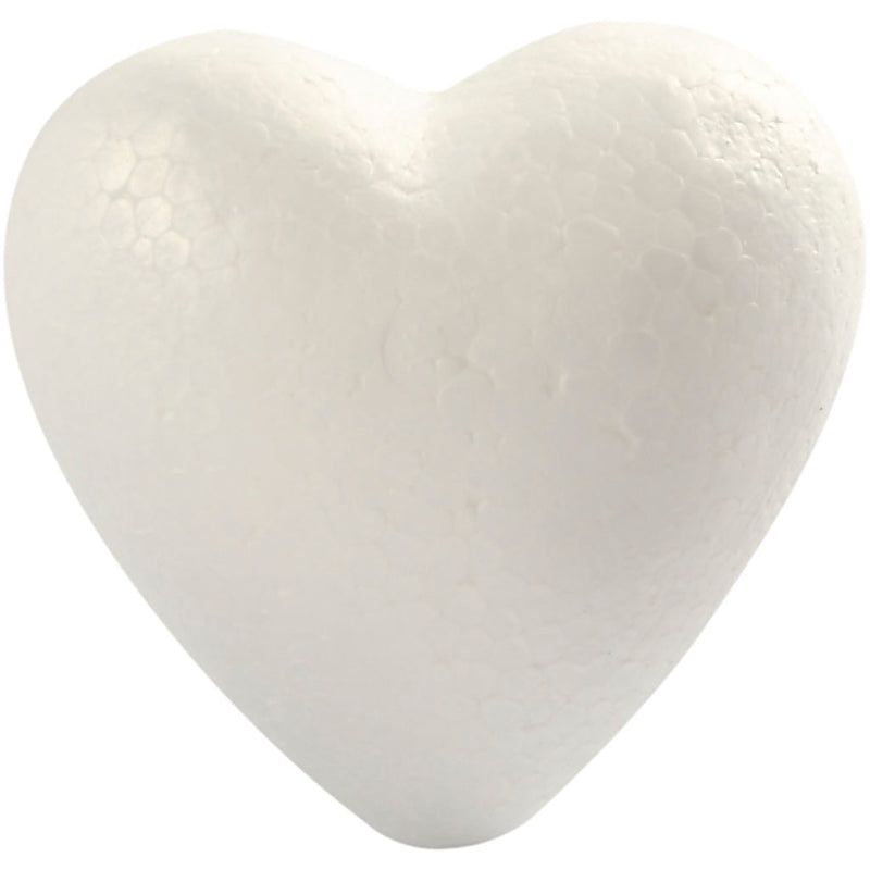 Cuori aziendali Creativ, h: 8 cm, p: 4,5 cm, l: 8 cm, bianco, 5 pezzi 1 scatola