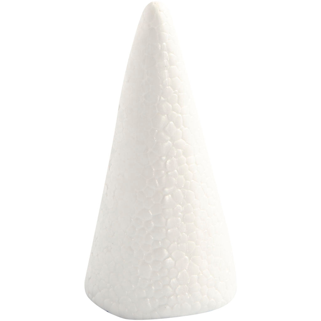 Coni aziendali Creativ, h: 11 cm, d 5,5 cm, bianco, 5 pezzi 1 scatola