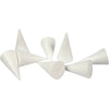 Coni aziendali Creativ, h: 11 cm, d 5,5 cm, bianco, 50 pezzi 1 scatola