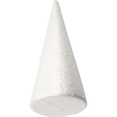 Conos de empresa Creativ, h: 25 cm, f 10 cm, blanco, 1 unidad