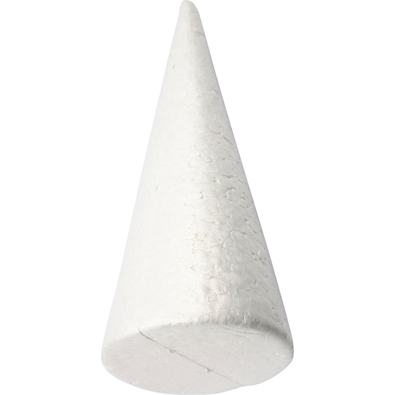Conos de empresa Creativ, h: 25 cm, f 10 cm, blanco, 1 unidad