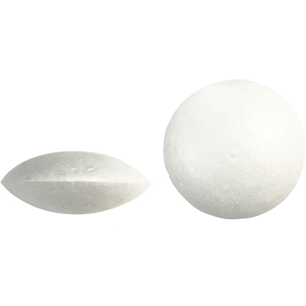Creativ company UFOs, d 7,5 cm, espesor 31 mm, blanco, 100 piezas 1 caja