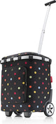 Reisenthel carrycruiser plus boodschappentrolley - 43 + 3 l - dots zwart