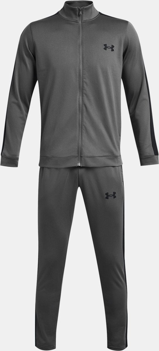 Chándal para hombre Under Armour UA Rival Knit - Gris - Castlerock - Negro