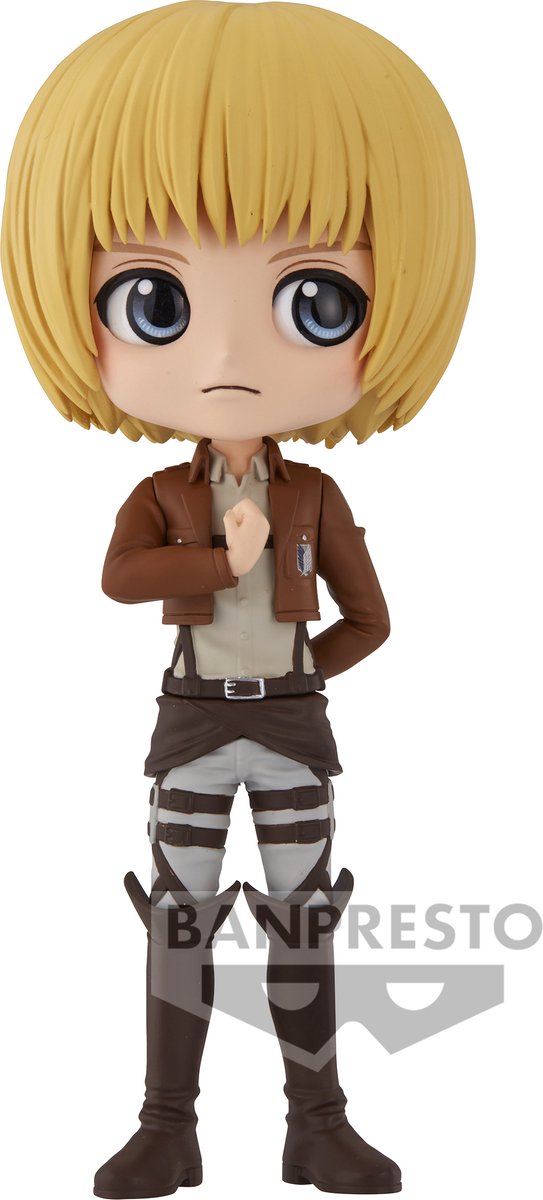 Bandai banpresto ataque a titán - figura q posket - armin arlert ver.a
