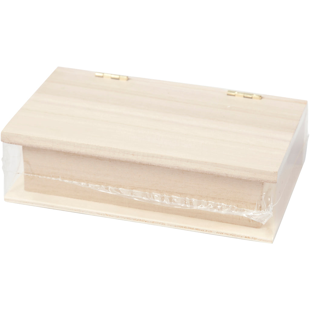 Caja de libros de madera de Creativ Company, 14x9x4cm
