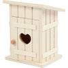 Creative Company Wooden Mini Wilet House, 6.5x6.5x8cm
