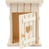 Creative Company Wooden Mini Wilet House, 6.5x6.5x8cm