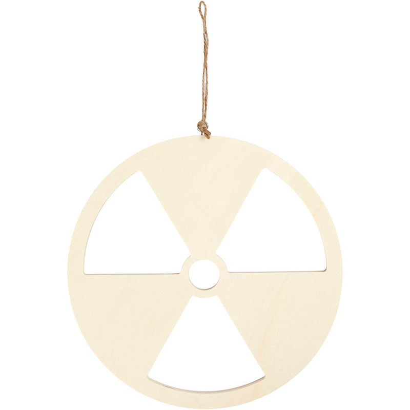 Escudo de empresa Creativ, sin energía nuclear, tamaño 21,3 cm, grosor 0,9 cm, 1 pieza