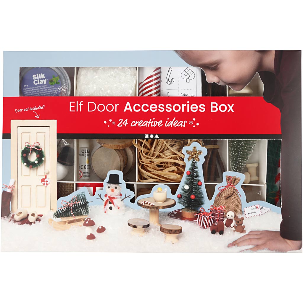 Juego de gnomo y accesorios de Navidad