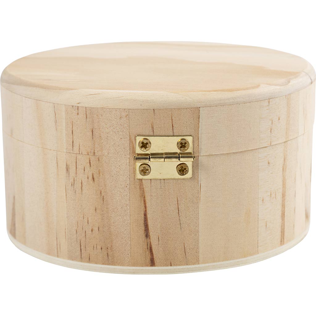 Scatola rotonda Creative Company, h: 6 cm, p 11 cm, 1 pezzo