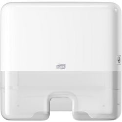 Dispensador de toallas Tork H2 Xpress Mini 302x101x295mm plástico blanco