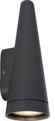 Lucide Wizard - lampada da parete per interni ed esterni - LED dimmerabile - 1xGU10 - IP54 - antracite