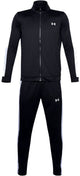 Tuta da ginnastica Under Armour UA Rival Knit Track Suit-BLK da uomo - Nera - Bianca