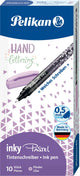 Bolígrafo Pelikan inky 273 lila pastel 10 piezas