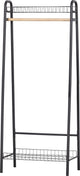 Perchero Woood jovi - metal - negro - 167x70x41