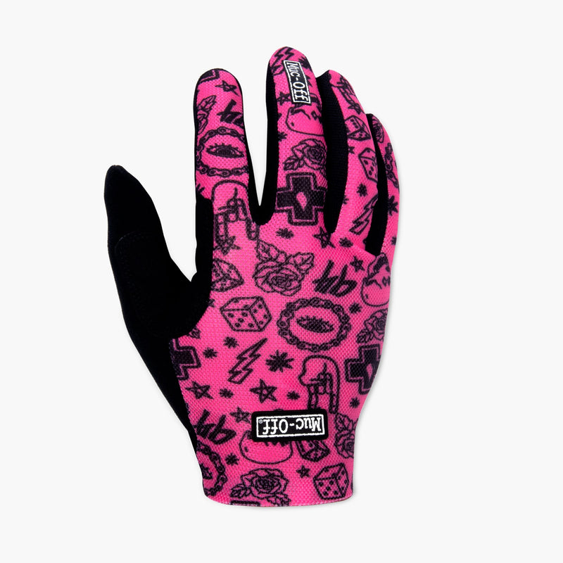 Muc-off guanto estivo leggero da corsa rosa