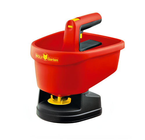 Wolf-garten we-b universele handstrooier strooiapparatuur (rood geel)