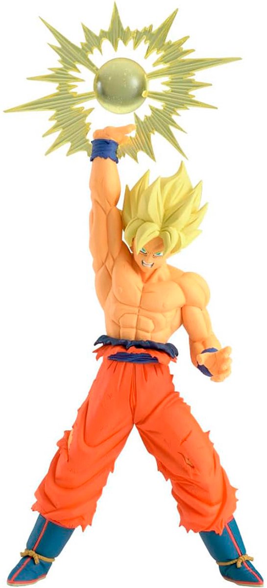 Banpresto japanse anime statue - dragon ball z - son goku - g x materia figure 17cm