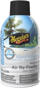 Meguiar's Meguiar's Island Volcano Air Refresher – Deodorante per auto – Riduce gli odori indesiderati – Per interni di veicoli