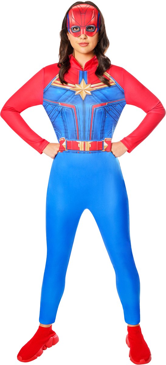 Disfraz de capitana marvel rubies para adulto - - talla m