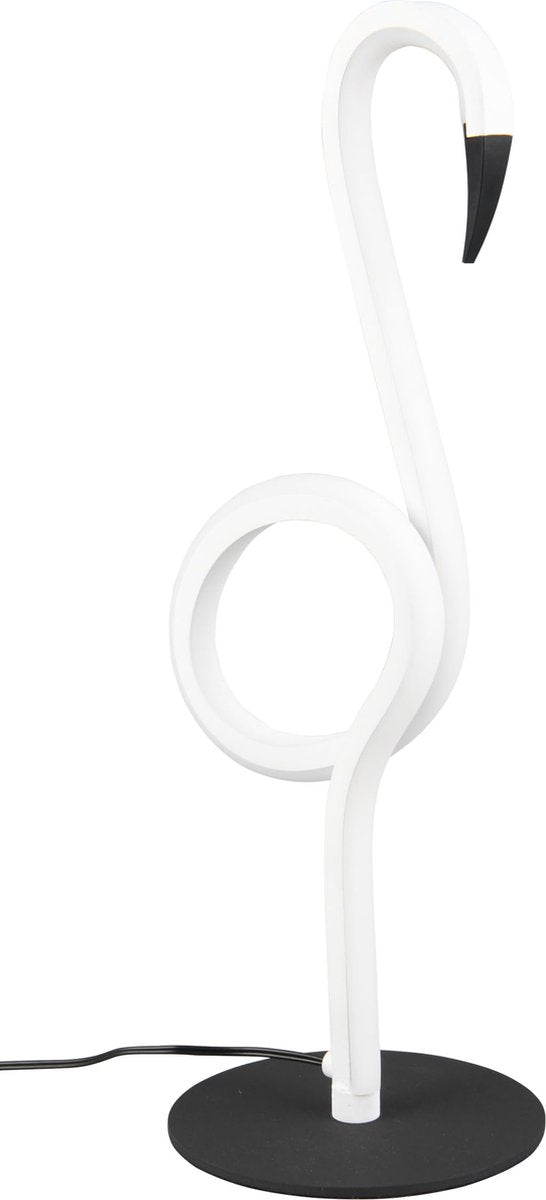 Trio reality ingo - lámpara de mesa - blanco mate - incl. 1x SMD 6 W - interruptor de cable