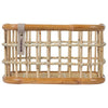 Basil Green Life - cestino per biciclette Rattan - Medium - Terra Naturale Brown