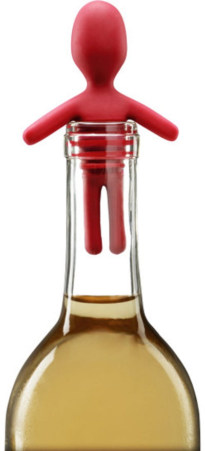 Innovine ™ silicone bottle stoppers - set of 2 - bottle stopper - wine stopper