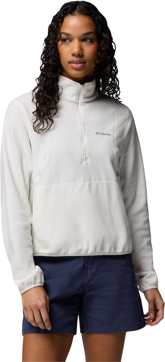 Columbia vital valley™ fleece half zip dames outdoortrui - sea salt