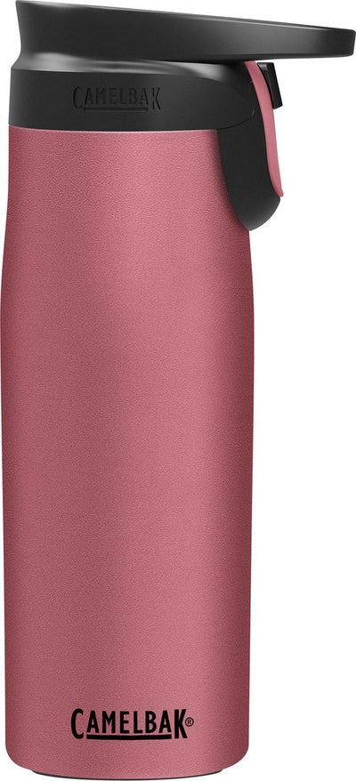 Camelbak forge flow autosigillante - tazza da caffè isolante tazza da tè - 600 ml - rosa (terracotta rose)