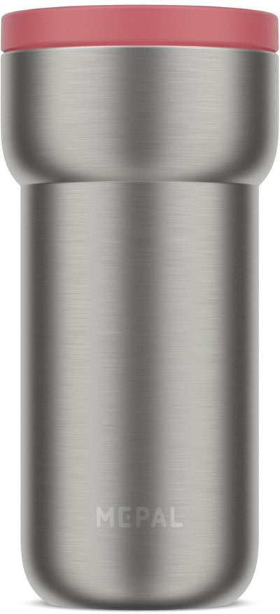 Tazza termica Mepal Ellipse - 375 ml - tazza da caffè da asporto - a tenuta stagna - malva vivido