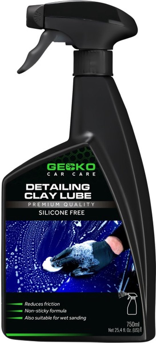 Gecko car care gecko klei glijmiddel spray 750ml