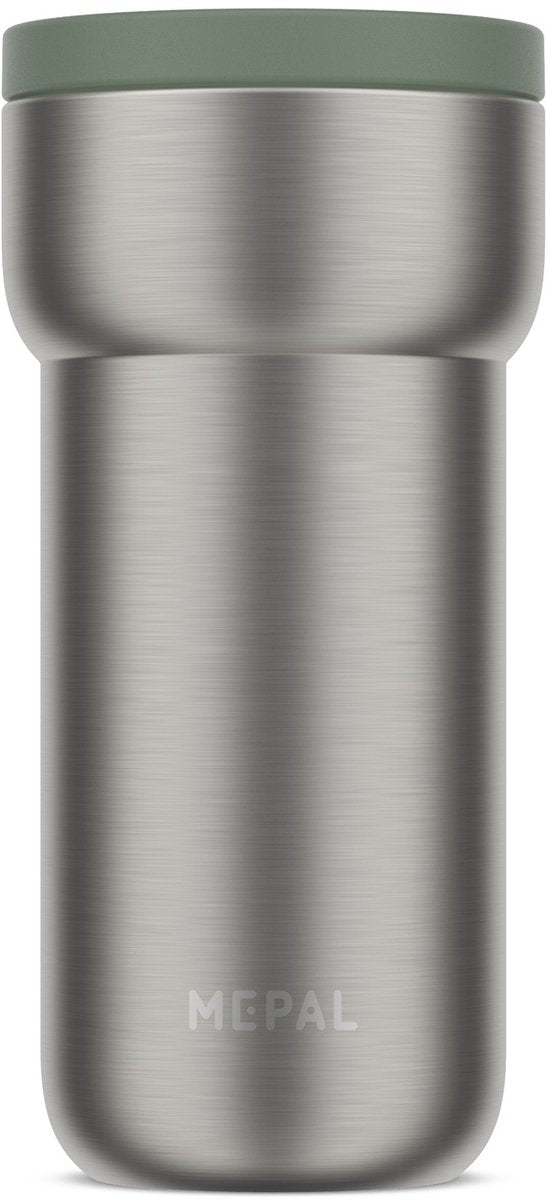 Taza aislante Mepal elipse - 375 ml - taza de café para llevar - a prueba de fugas - salvia nórdica