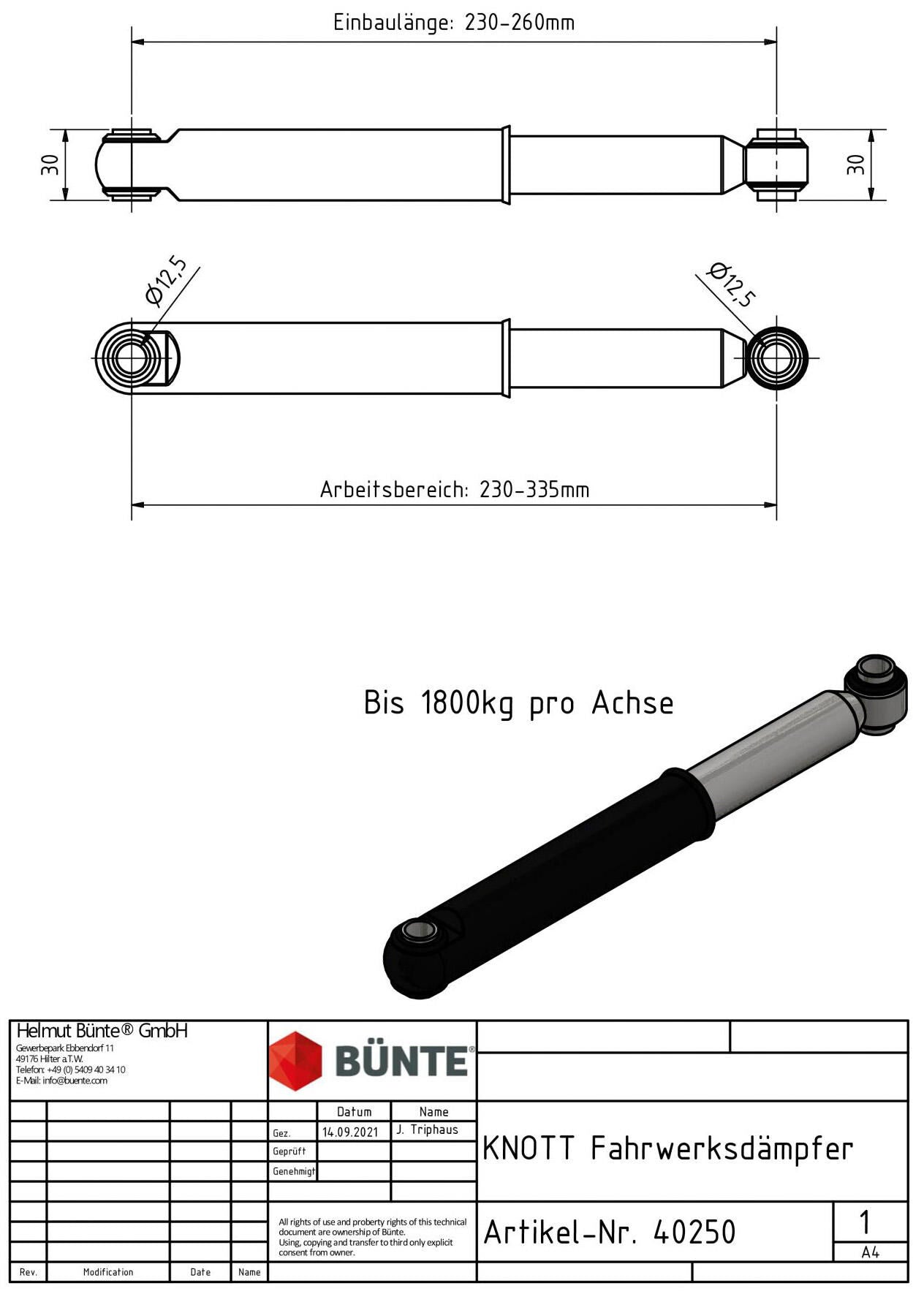Absorbedor de choque de Bünte.