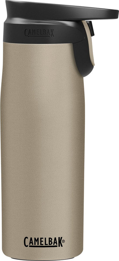 Camelbak forge flow autosigillante - tazza da caffè isolante tazza da tè - 600 ml - sabbia (dune)