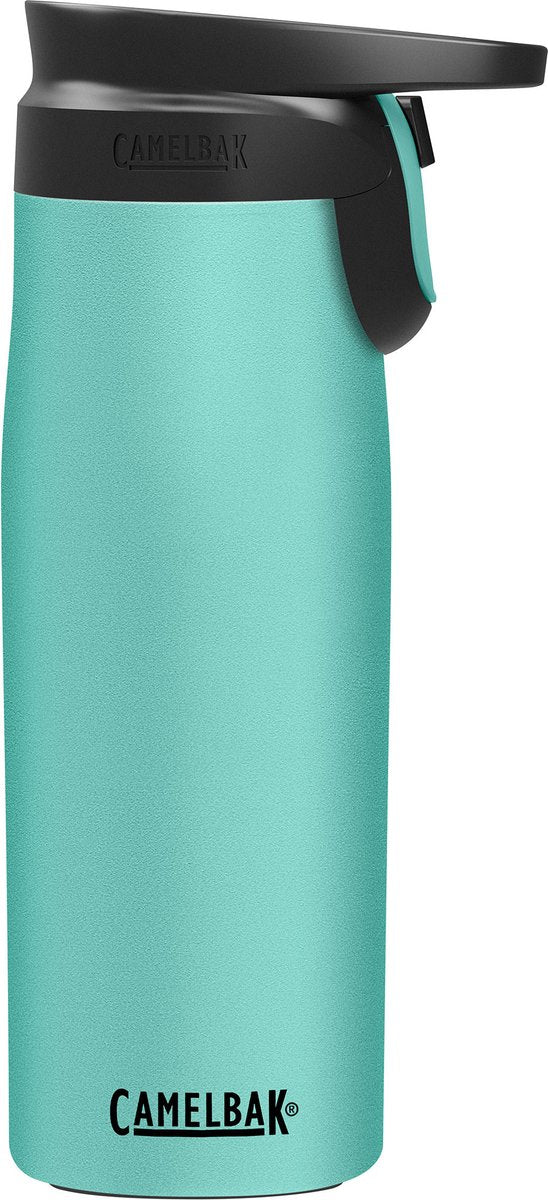 Camelbak forge flow self seal - isolatie koffiebeker theebeker - 600 ml - groen (coastal)