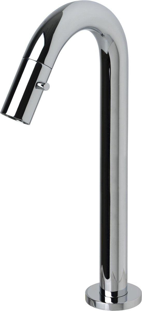 Rubinetto wc Plieger lupo 2.0 – rubinetto lavabo da appoggio – modello rialzato – bocca 20,3 cm – garanzia 10 anni – cromato