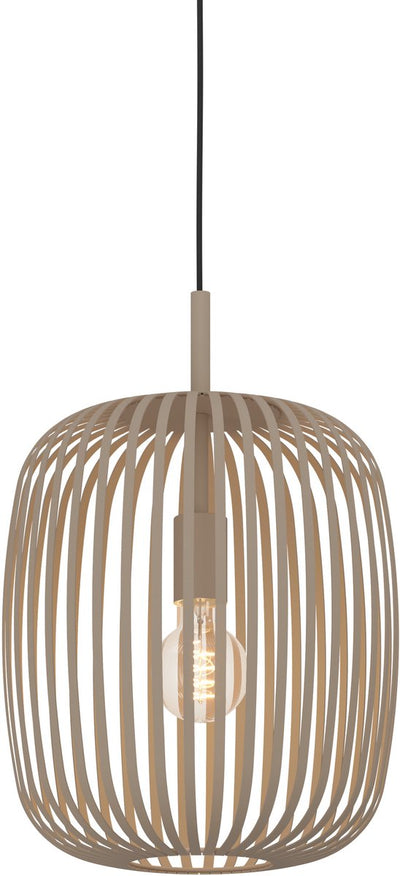 Lampada a sospensione Eglo Romazzina - e27 - ø 32,5 cm - colore sabbia