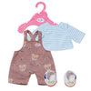 Outfit per jeans da orso nato da baby zapf