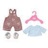 Outfit per jeans da orso nato da baby zapf