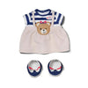 Abito outfit per orsacchiotto da baby nato